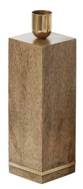 Mid-Century Pedestal taper candle holders.