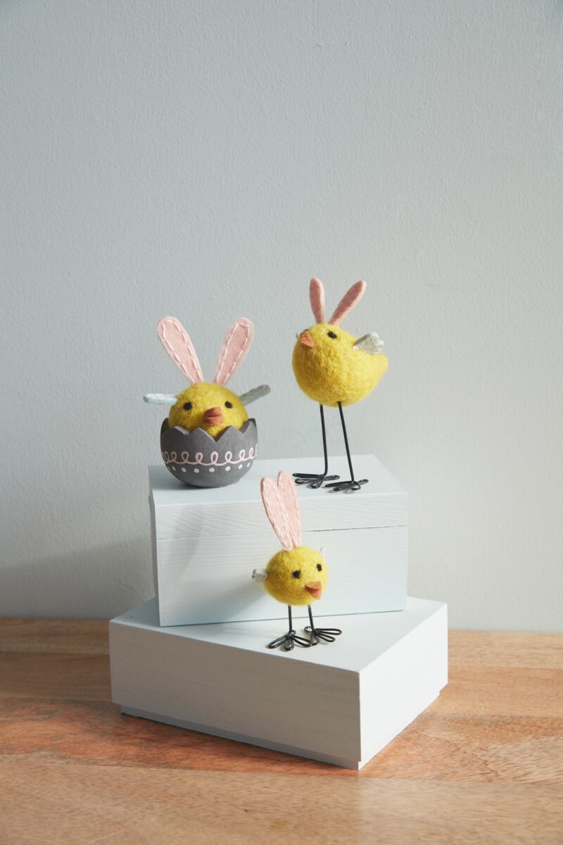 Spring Chick Figurine